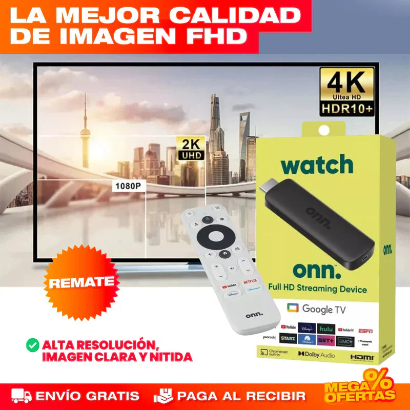 CONVERTIDOR TV CON CONTROL REMOTO (Incluye Xuper Tv)