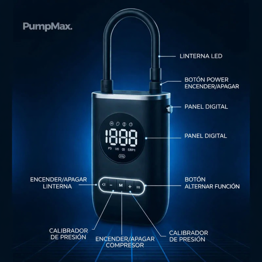 Compresor De Aire Portátil 12V - Últimas Unidades