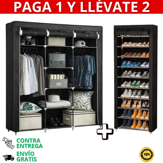 Closet + Zapatera - Oferta Exclusiva 2x1 - ÚLTIMAS UNIDADES
